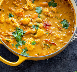 best Coconut Ginger Vegetable Curry